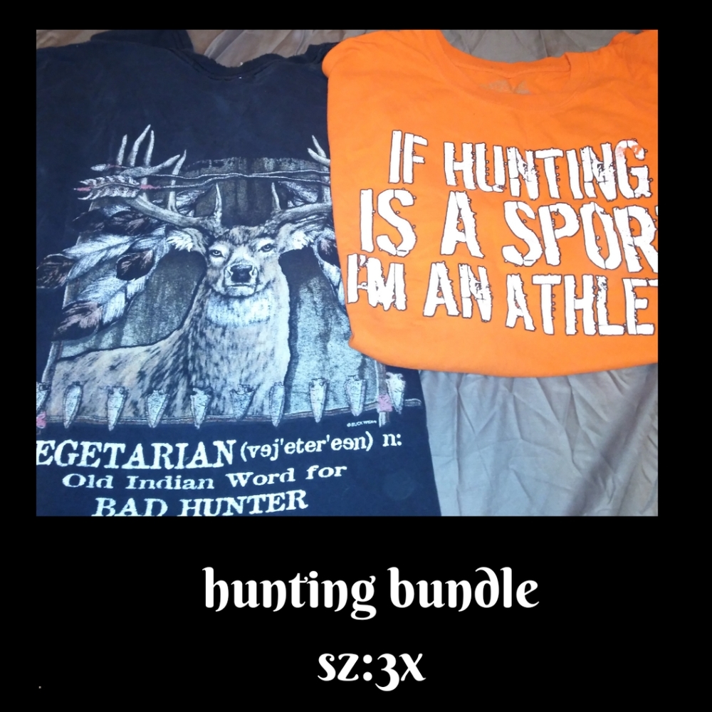 Mens hunting tees
